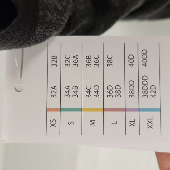 NWT Auden Women's sz XL Nursing Cami w/adjustable straps lightly lined - Picture 5 of 9